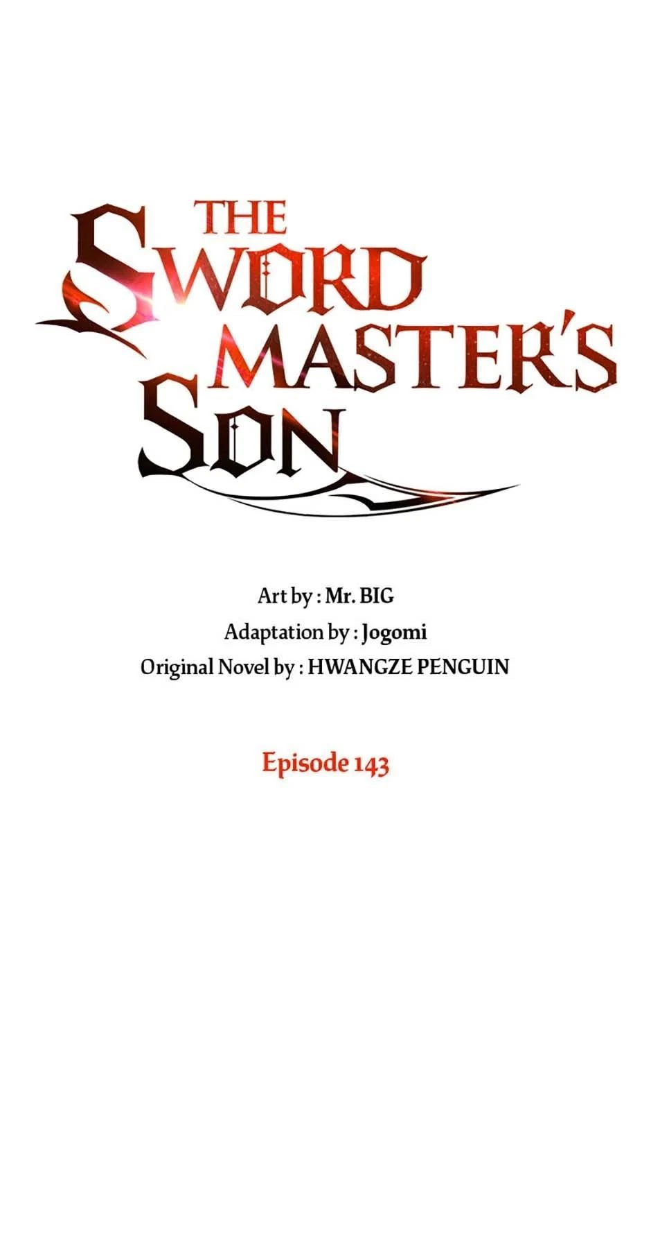 The Swordmaster’s Son Chapter 143 — page 1