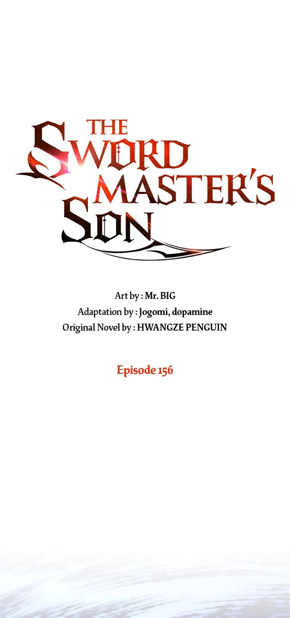 The Swordmaster’s Son Chapter 156 — page 1