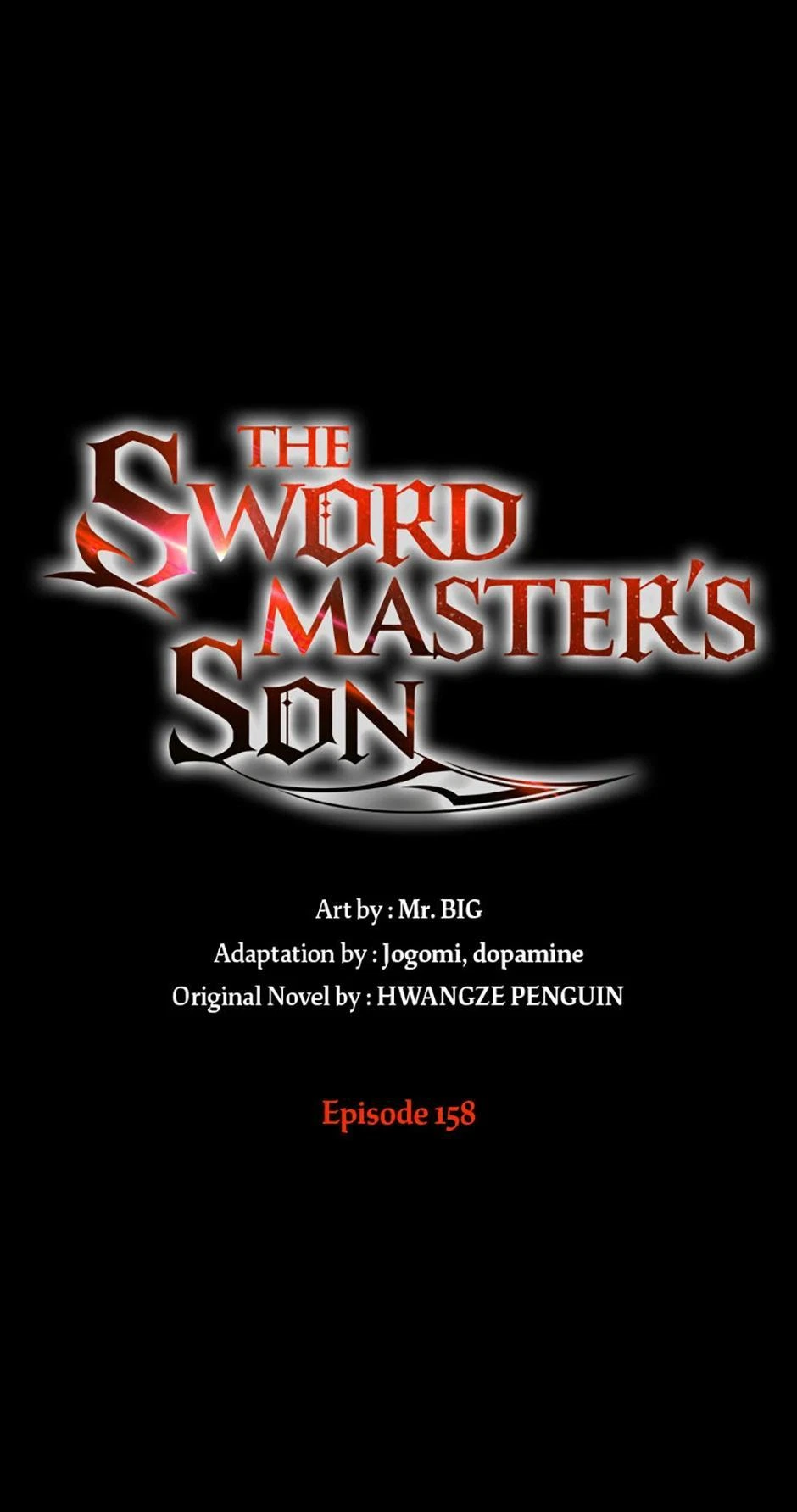 The Swordmaster’s Son Chapter 158 — page 1