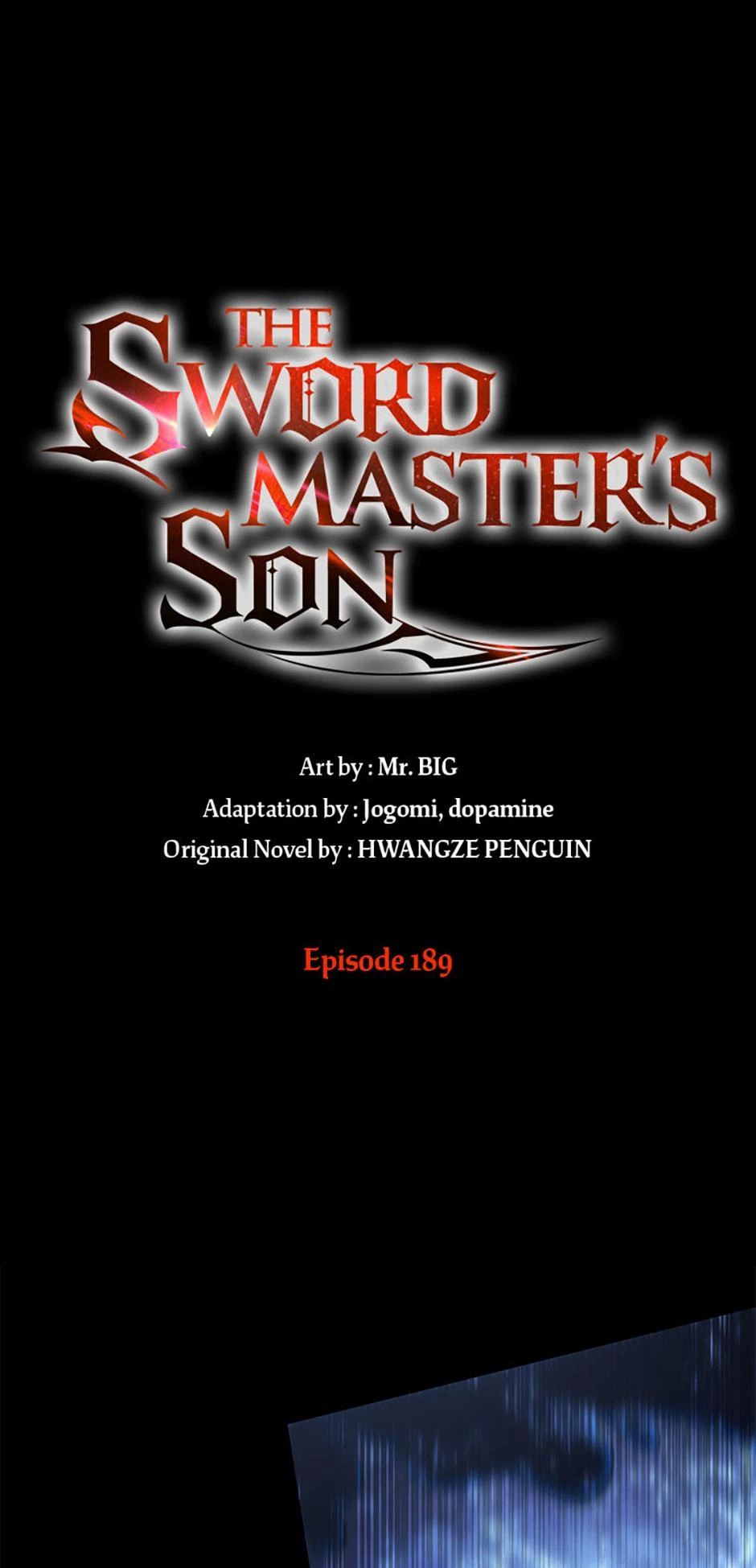 The Swordmaster’s Son Chapter 189 — page 1