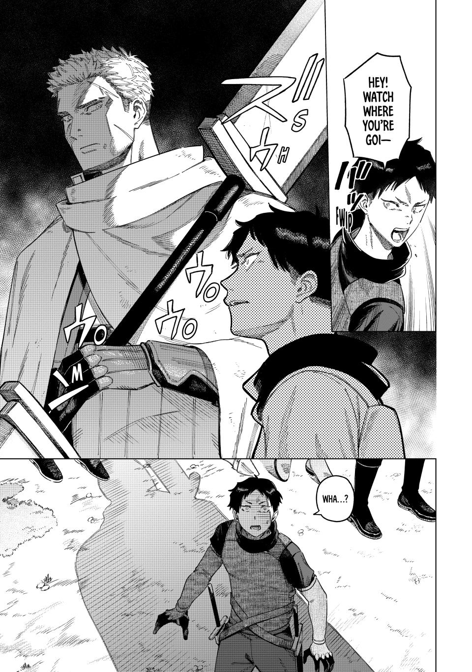 The Witch and the Mercenary Chapter 1 — page 4
