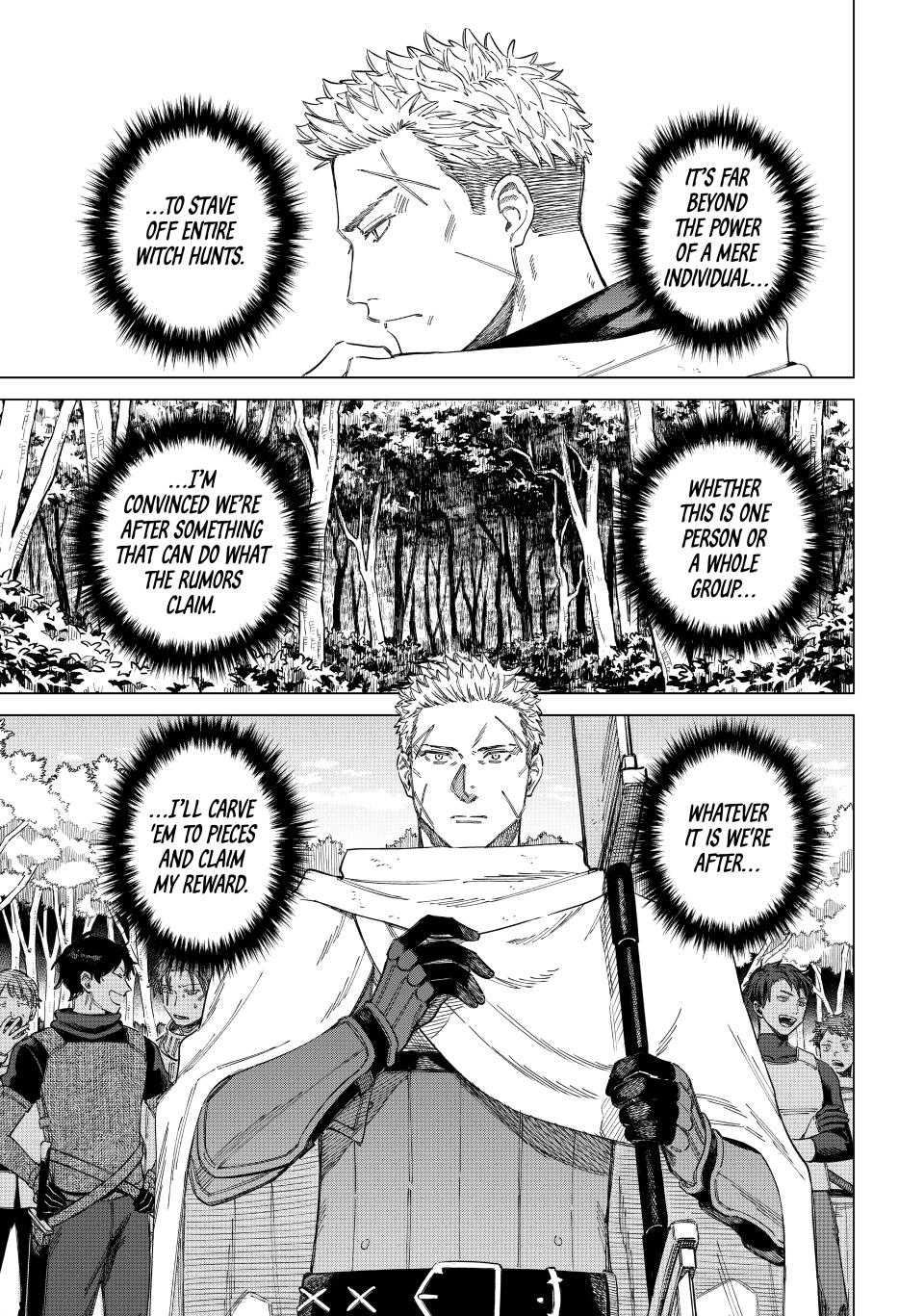 The Witch and the Mercenary Chapter 1 — page 7