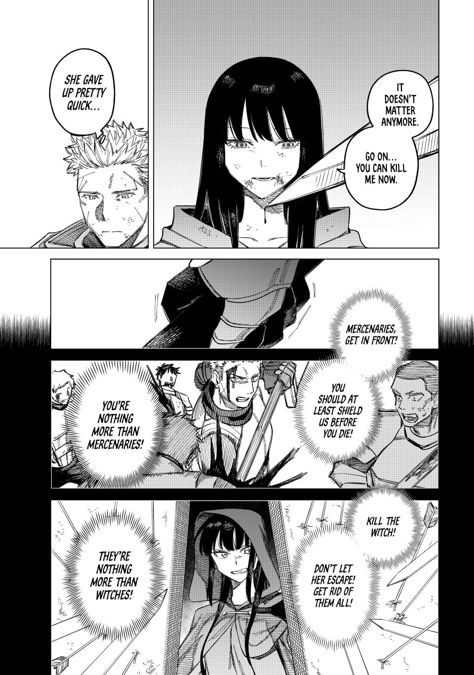 The Witch and the Mercenary Chapter 1 — page 44