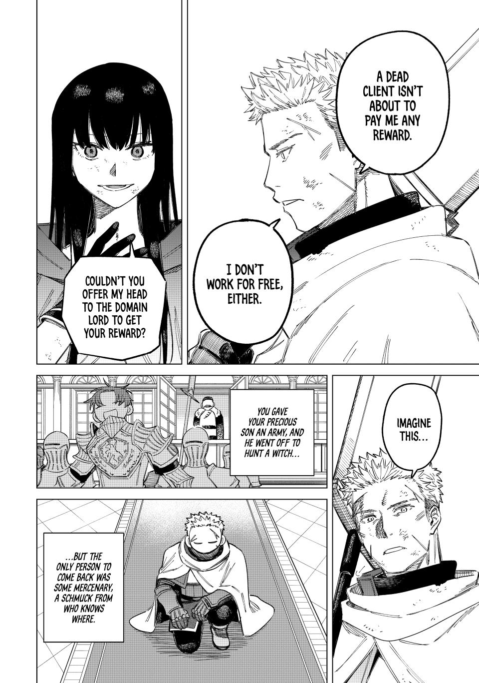 The Witch and the Mercenary Chapter 1 — page 49