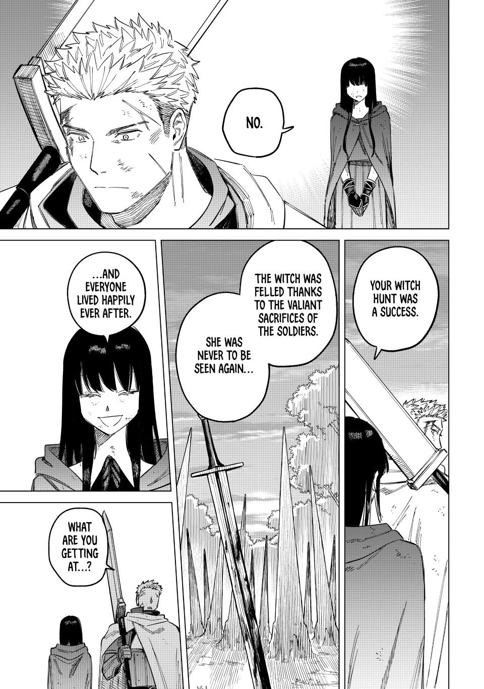 The Witch and the Mercenary Chapter 1 — page 52