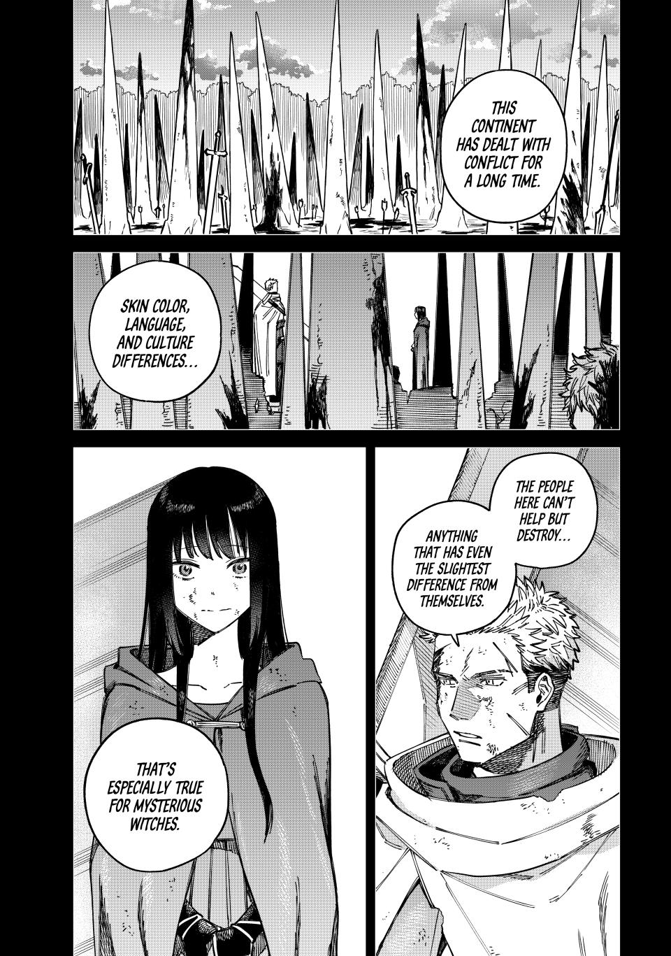 The Witch and the Mercenary Chapter 2 — page 1
