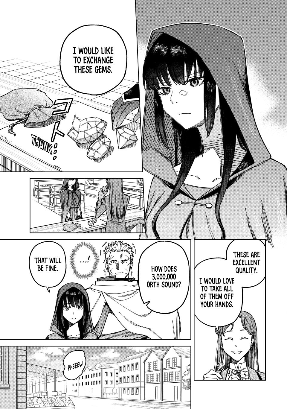The Witch and the Mercenary Chapter 2 — page 7
