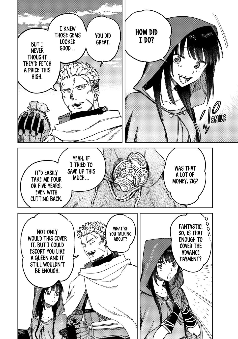 The Witch and the Mercenary Chapter 2 — page 8