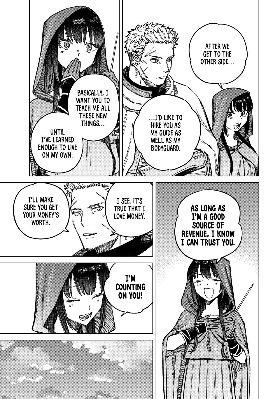 The Witch and the Mercenary Chapter 2 — page 11