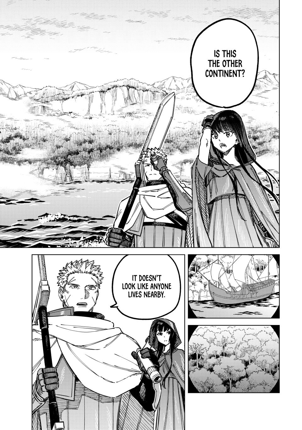 The Witch and the Mercenary Chapter 2 — page 34