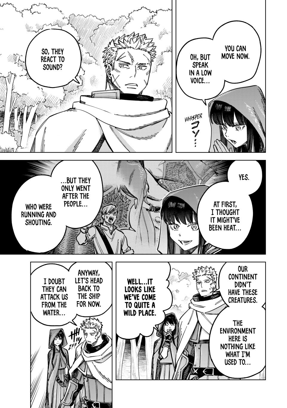 The Witch and the Mercenary Chapter 3 — page 9