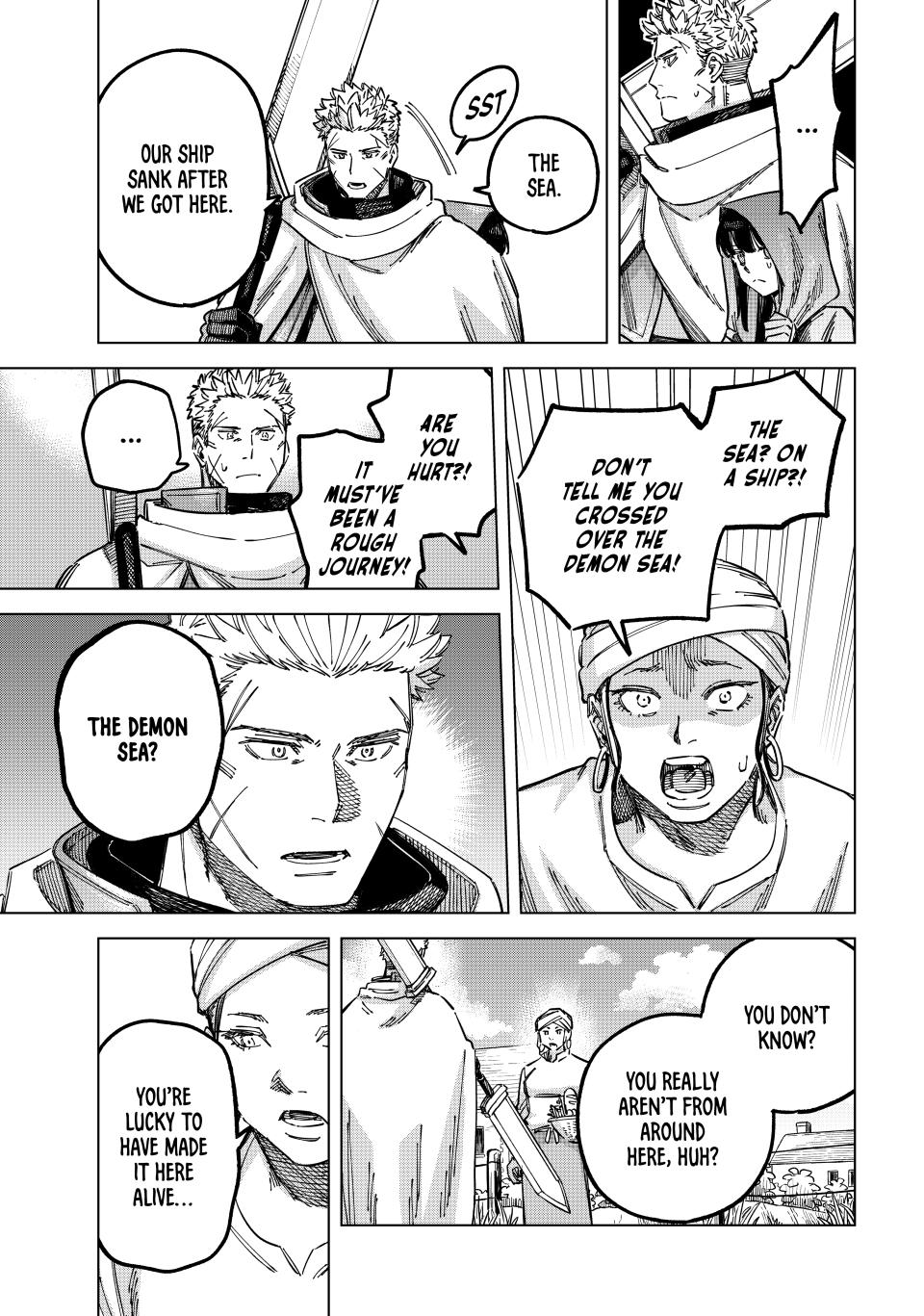 The Witch and the Mercenary Chapter 3 — page 13