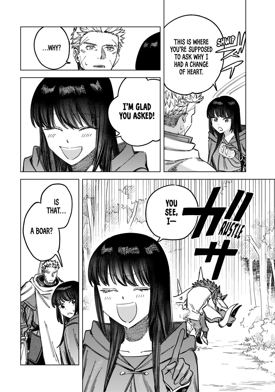 The Witch and the Mercenary Chapter 4 — page 2