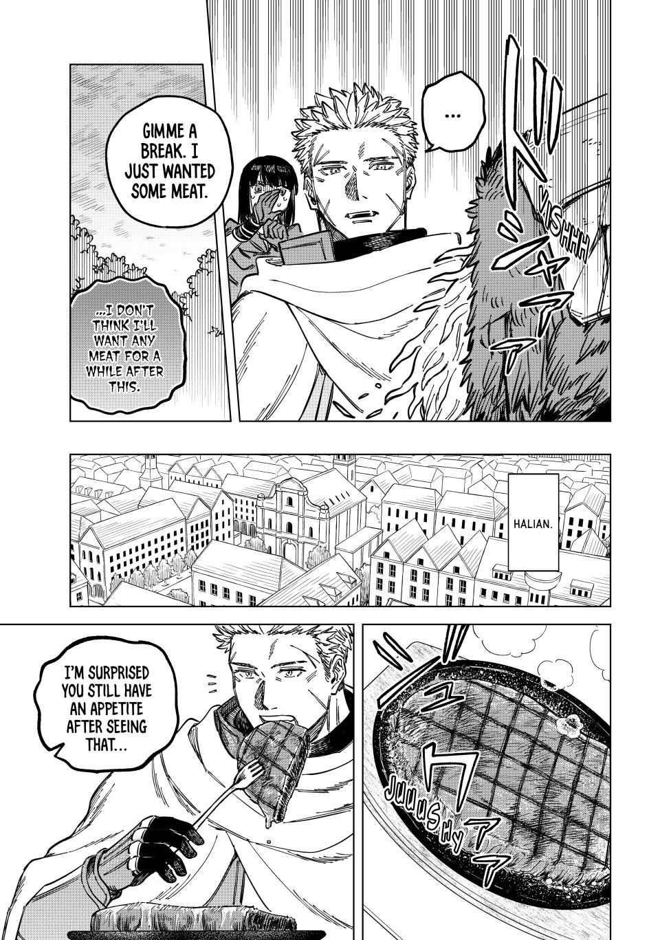 The Witch and the Mercenary Chapter 4 — page 11