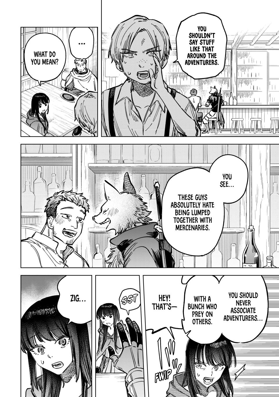 The Witch and the Mercenary Chapter 4 — page 18