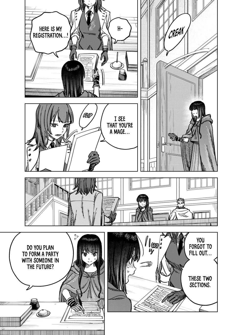 The Witch and the Mercenary Chapter 5 — page 7