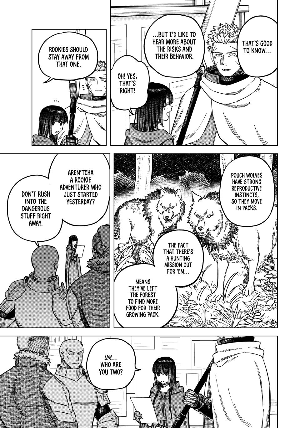 The Witch and the Mercenary Chapter 5 — page 13