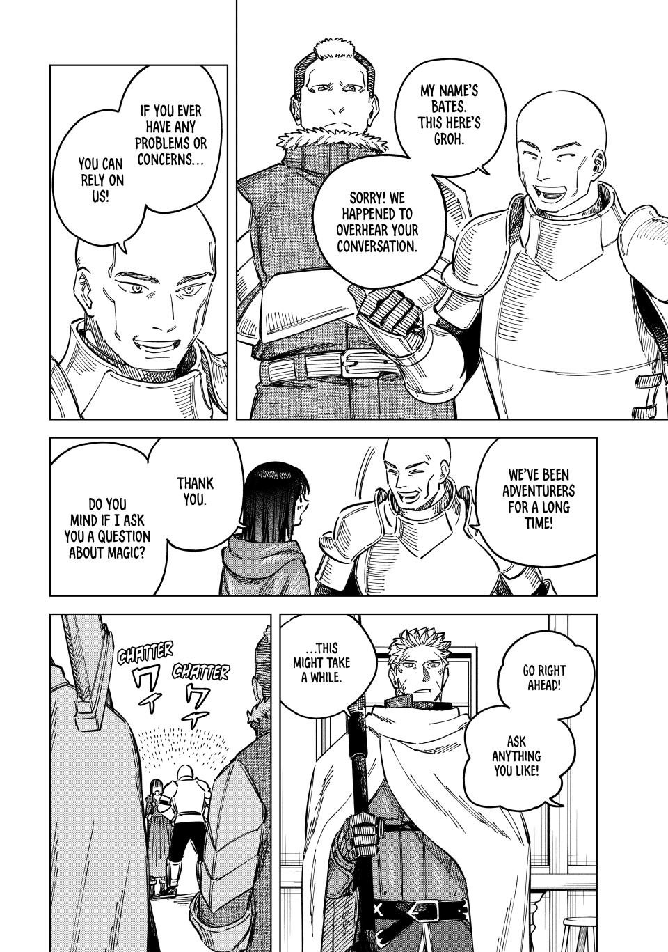 The Witch and the Mercenary Chapter 5 — page 14