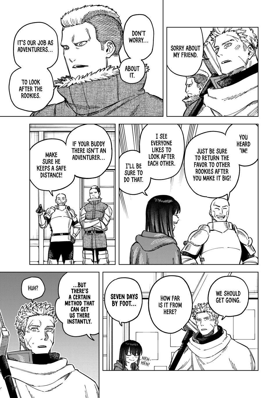 The Witch and the Mercenary Chapter 5 — page 15