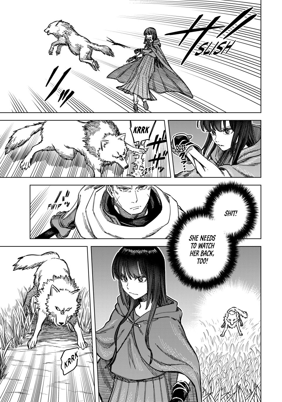 The Witch and the Mercenary Chapter 5 — page 21