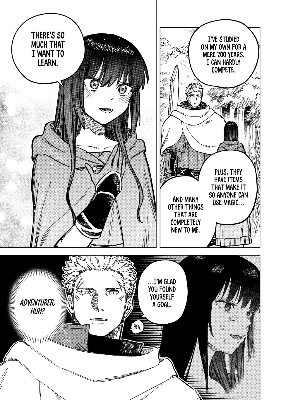 The Witch and the Mercenary Chapter 5 — page 25