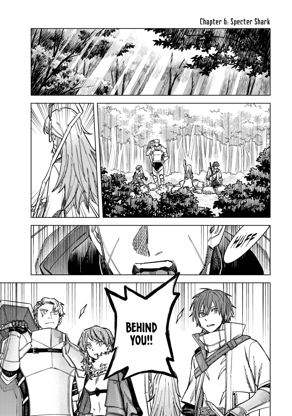 The Witch and the Mercenary Chapter 6 — page 1