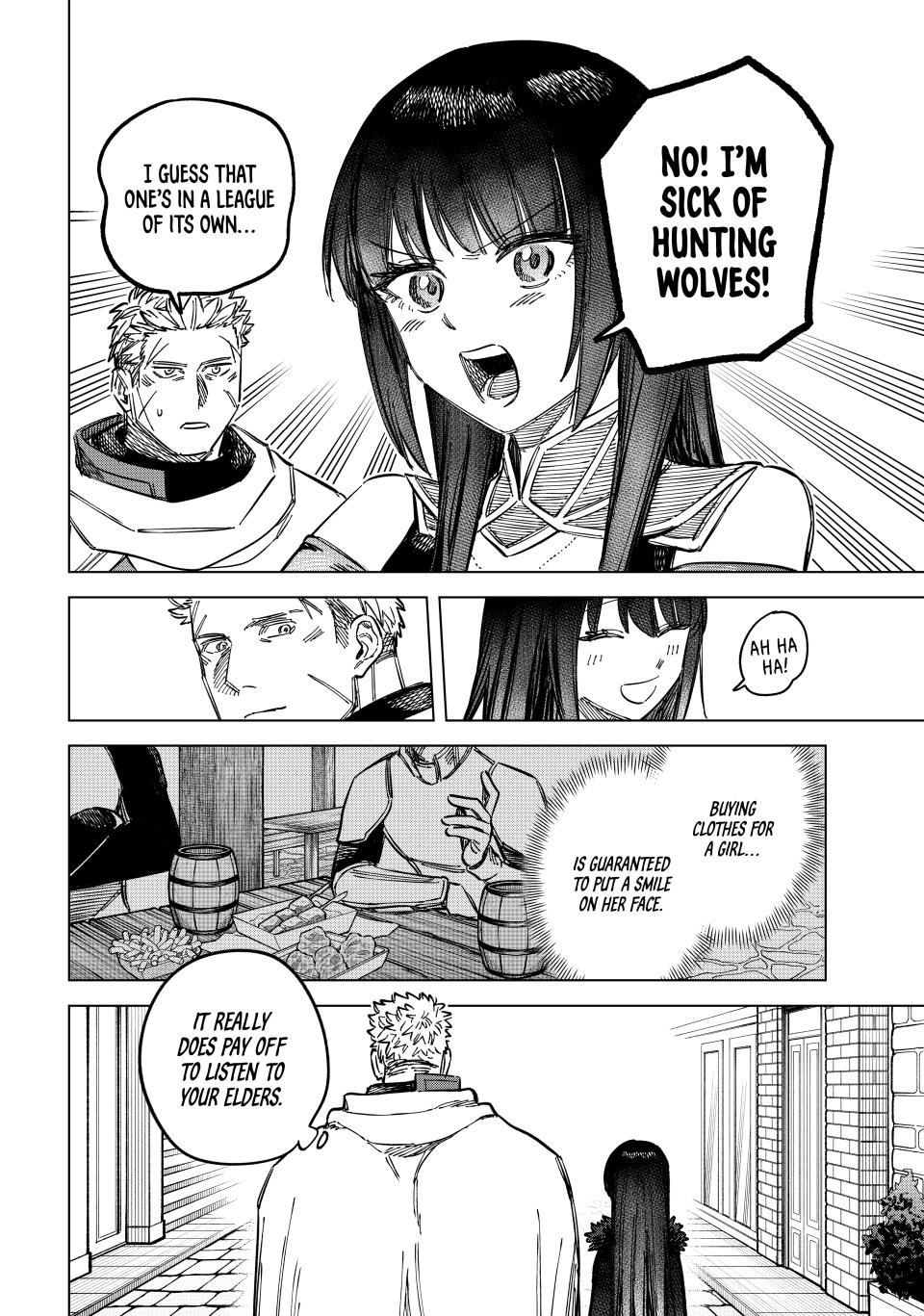 The Witch and the Mercenary Chapter 7 — page 22