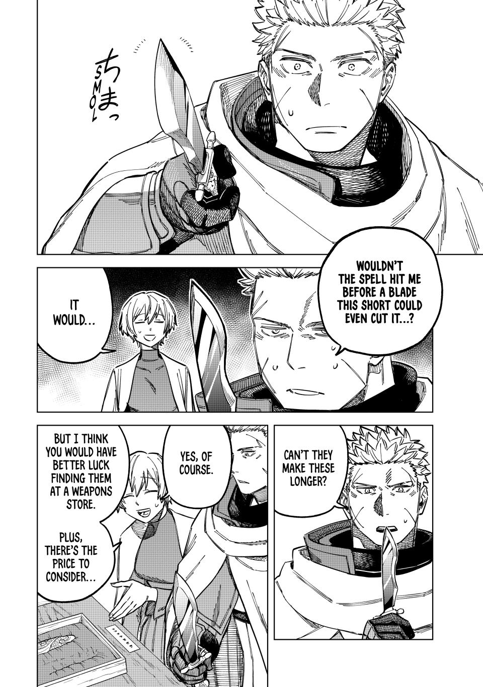 The Witch and the Mercenary Chapter 8 — page 8