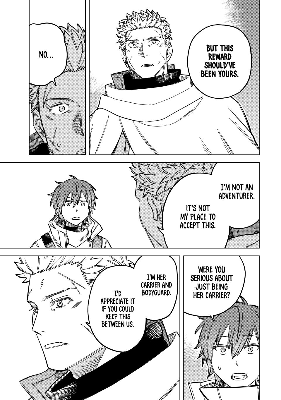 The Witch and the Mercenary Chapter 8 — page 17