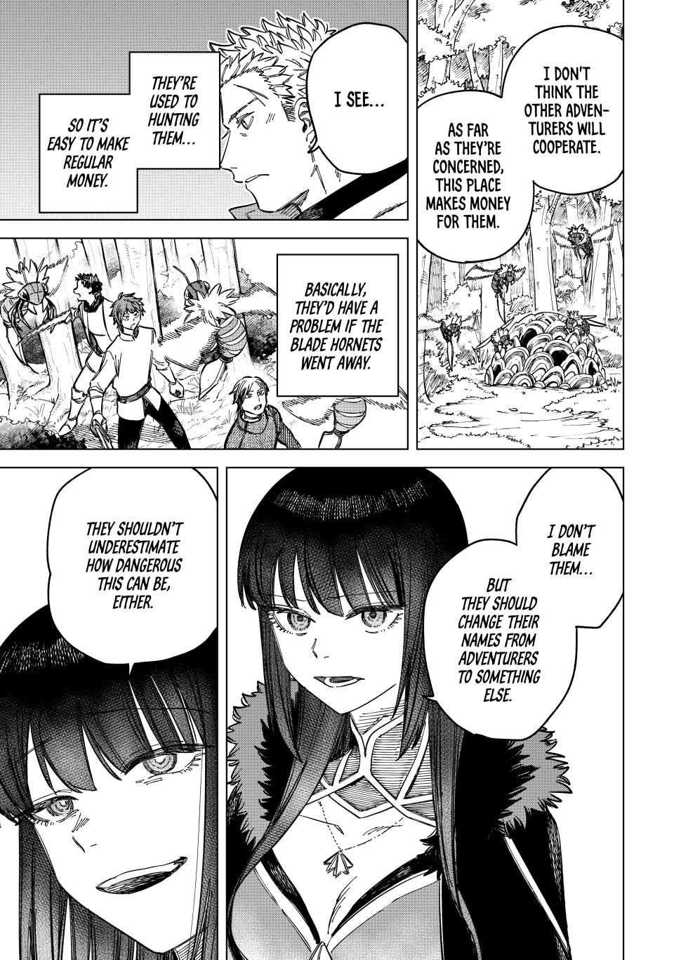 The Witch and the Mercenary Chapter 9 — page 3