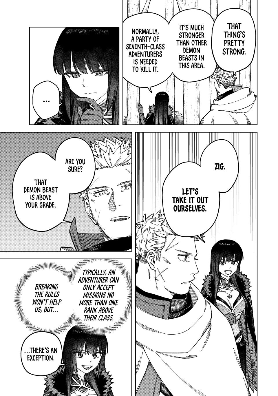 The Witch and the Mercenary Chapter 9 — page 17