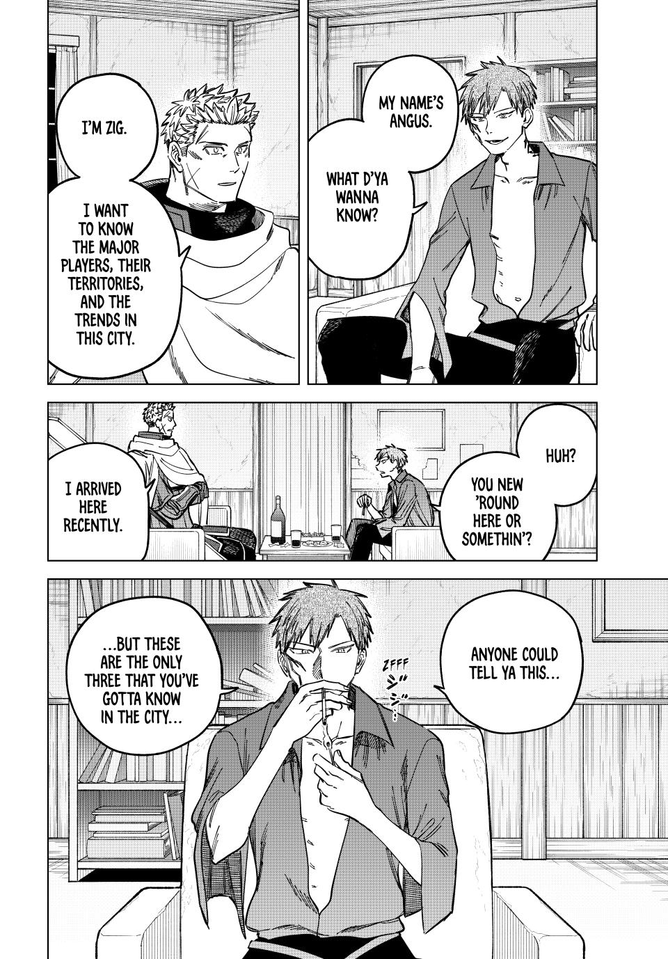 The Witch and the Mercenary Chapter 11 — page 4