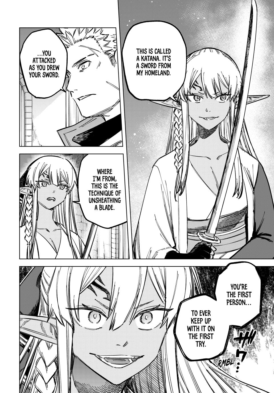 The Witch and the Mercenary Chapter 12 — page 6