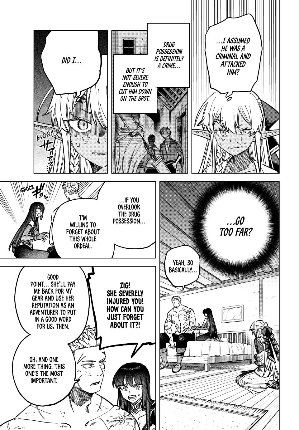 The Witch and the Mercenary Chapter 14 — page 13