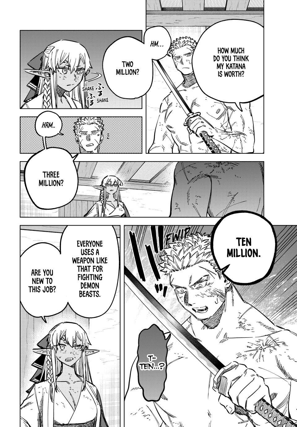 The Witch and the Mercenary Chapter 14 — page 20