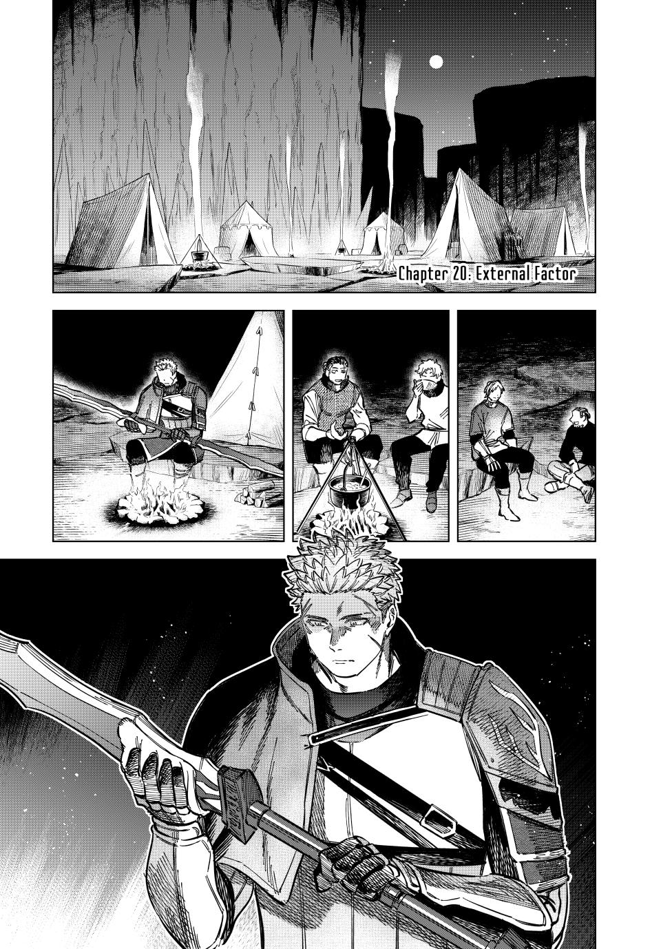 The Witch and the Mercenary Chapter 20 — page 1