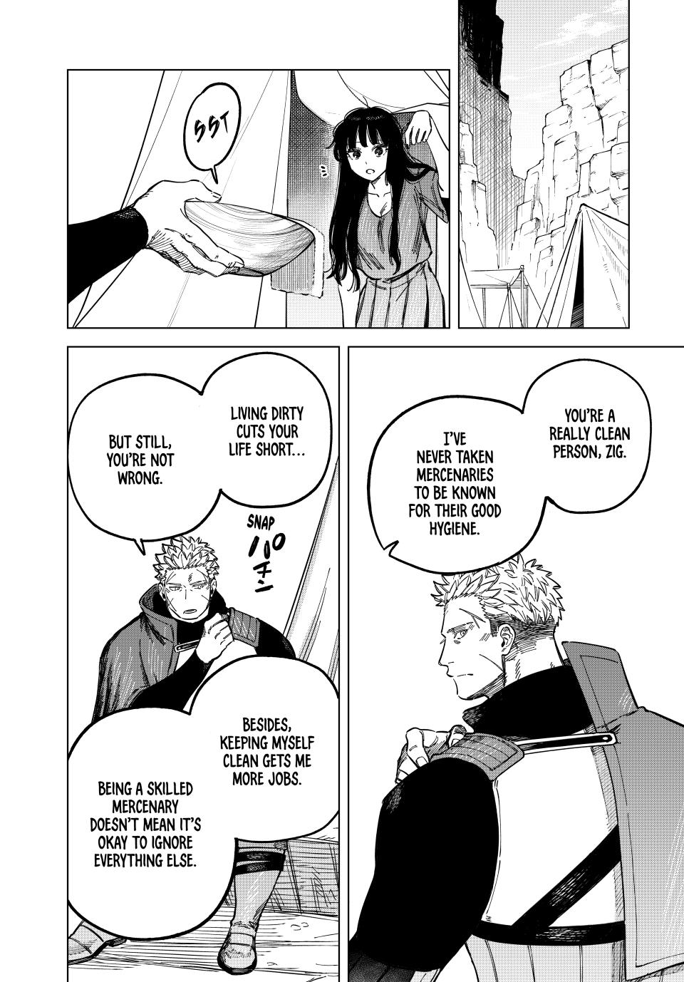 The Witch and the Mercenary Chapter 20 — page 8