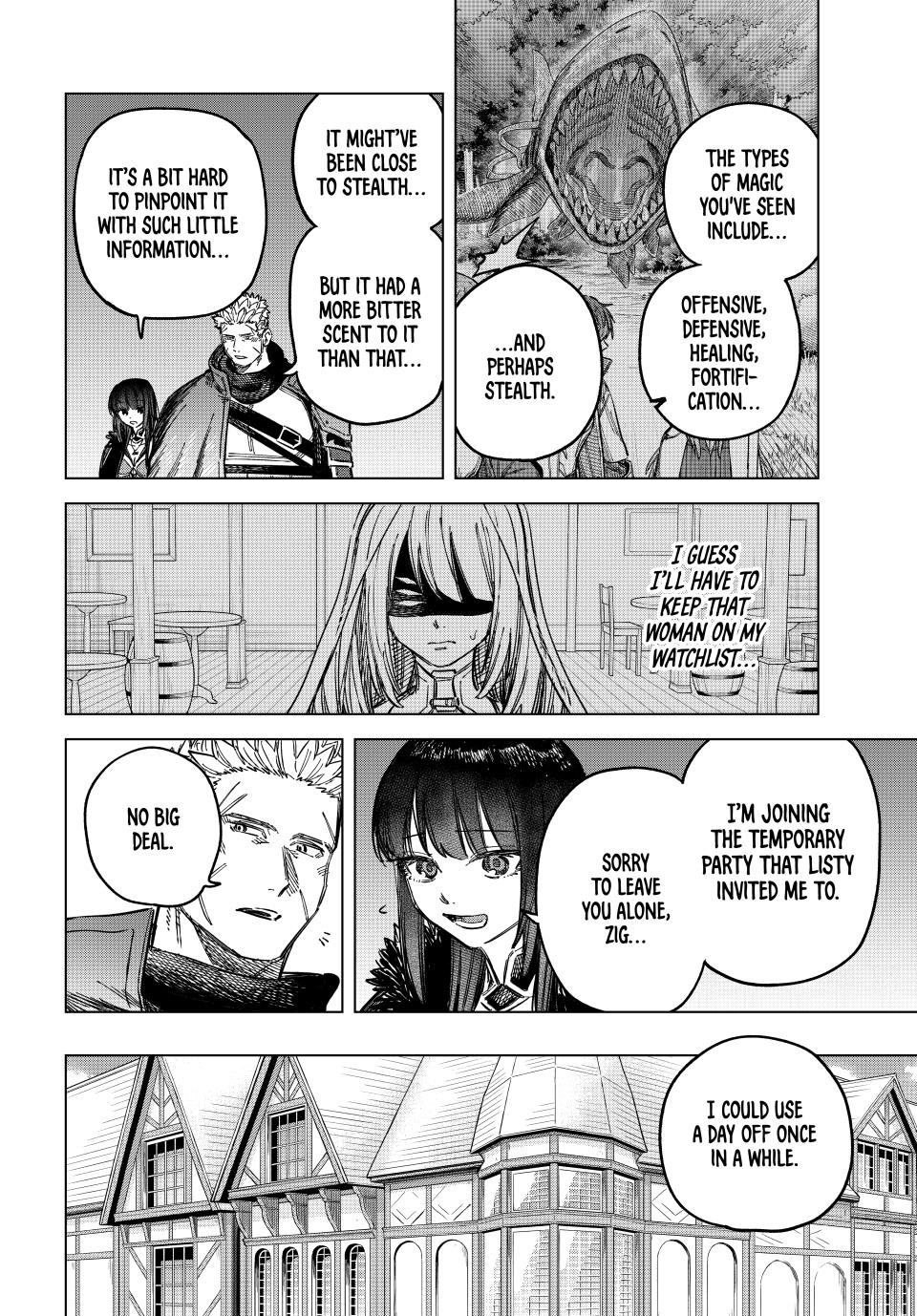 The Witch and the Mercenary Chapter 23 — page 16