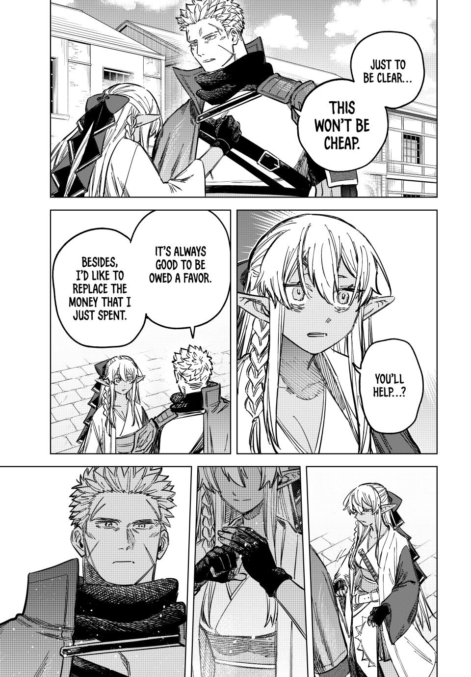 The Witch and the Mercenary Chapter 23 — page 25