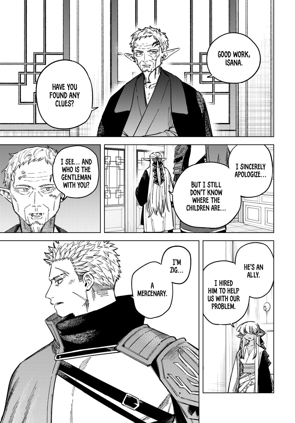 The Witch and the Mercenary Chapter 24 — page 3