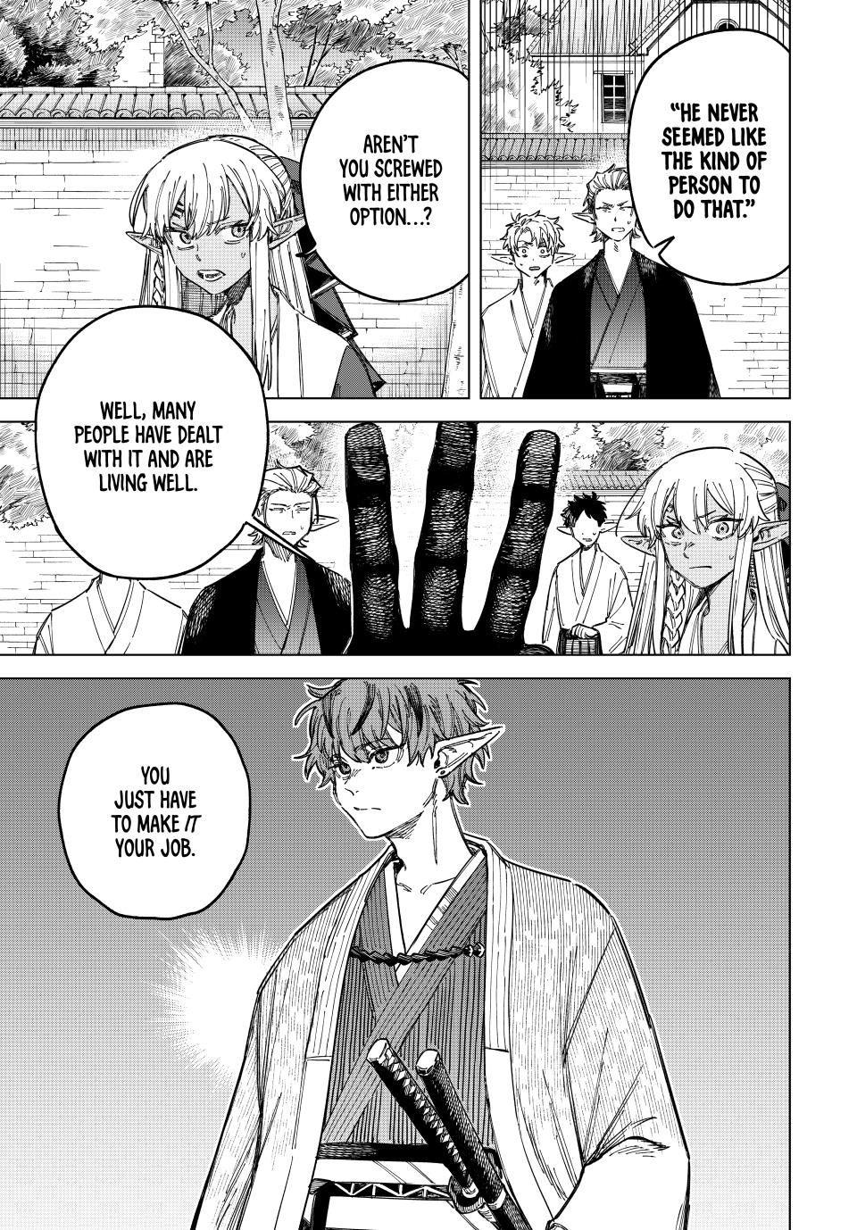 The Witch and the Mercenary Chapter 25 — page 7