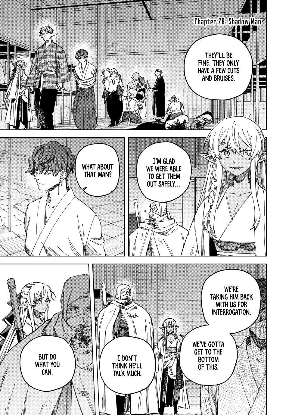 The Witch and the Mercenary Chapter 28 — page 1