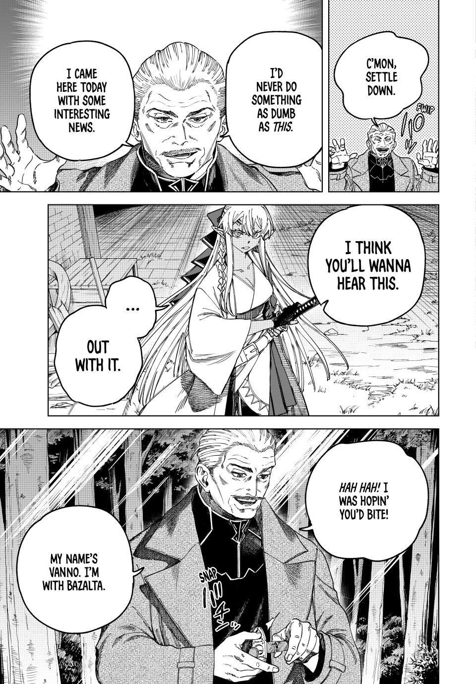 The Witch and the Mercenary Chapter 28 — page 5