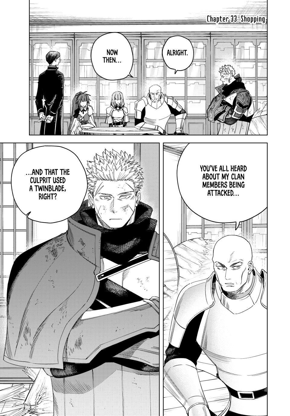 The Witch and the Mercenary Chapter 33 — page 1