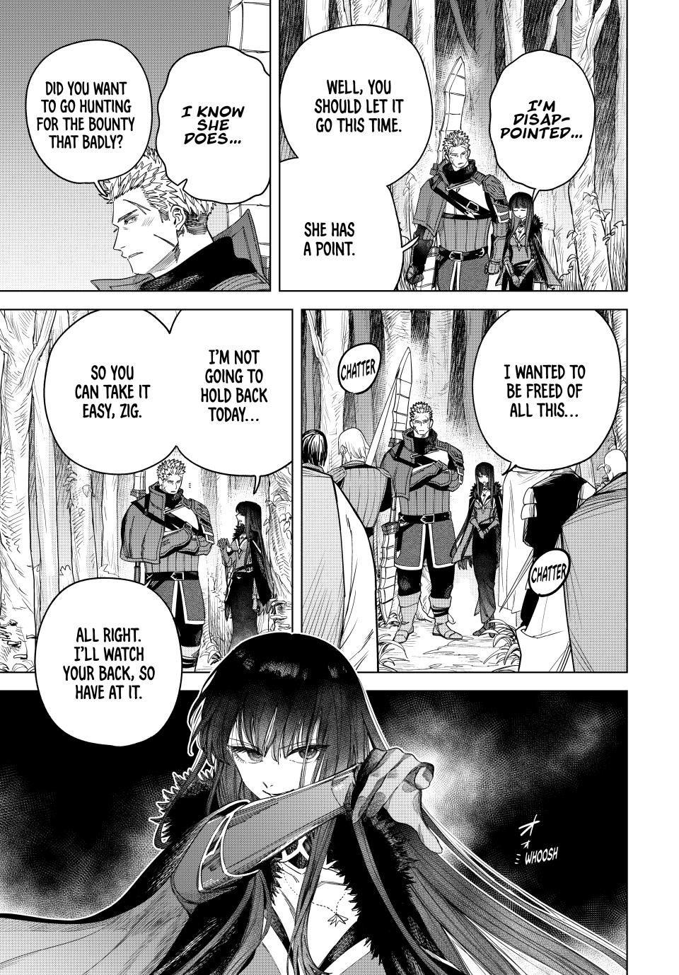 The Witch and the Mercenary Chapter 35 — page 9
