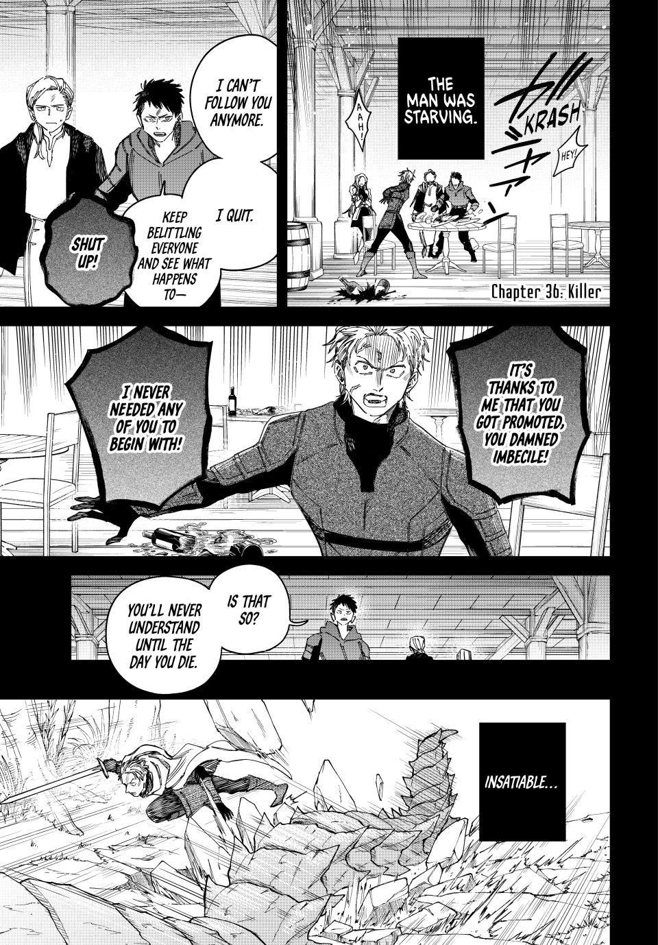 The Witch and the Mercenary Chapter 36 — page 1