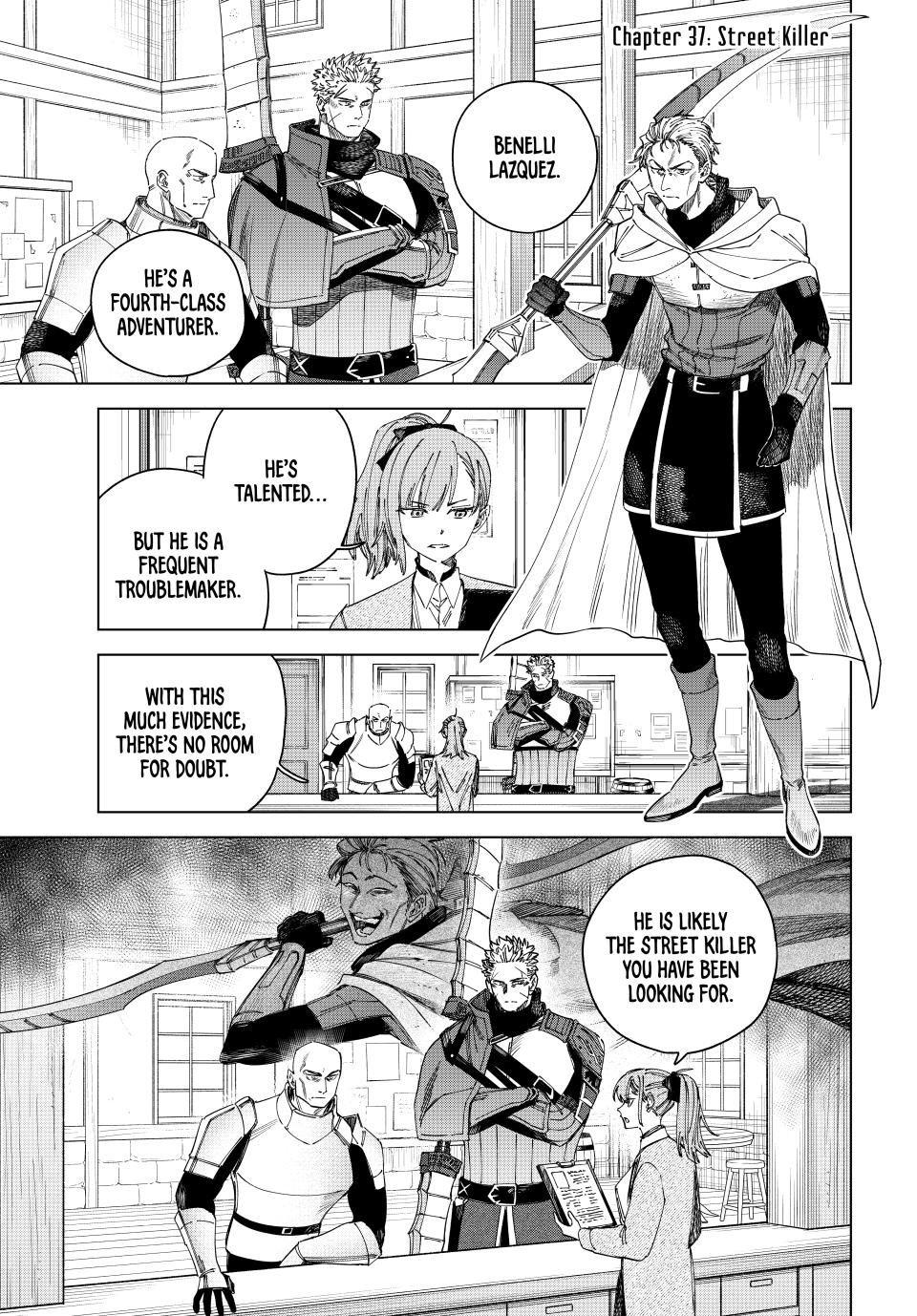 The Witch and the Mercenary Chapter 37 — page 1