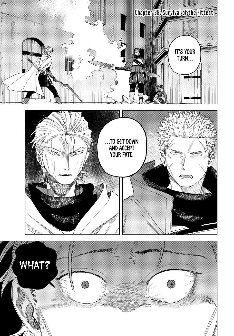 The Witch and the Mercenary Chapter 38 — page 1