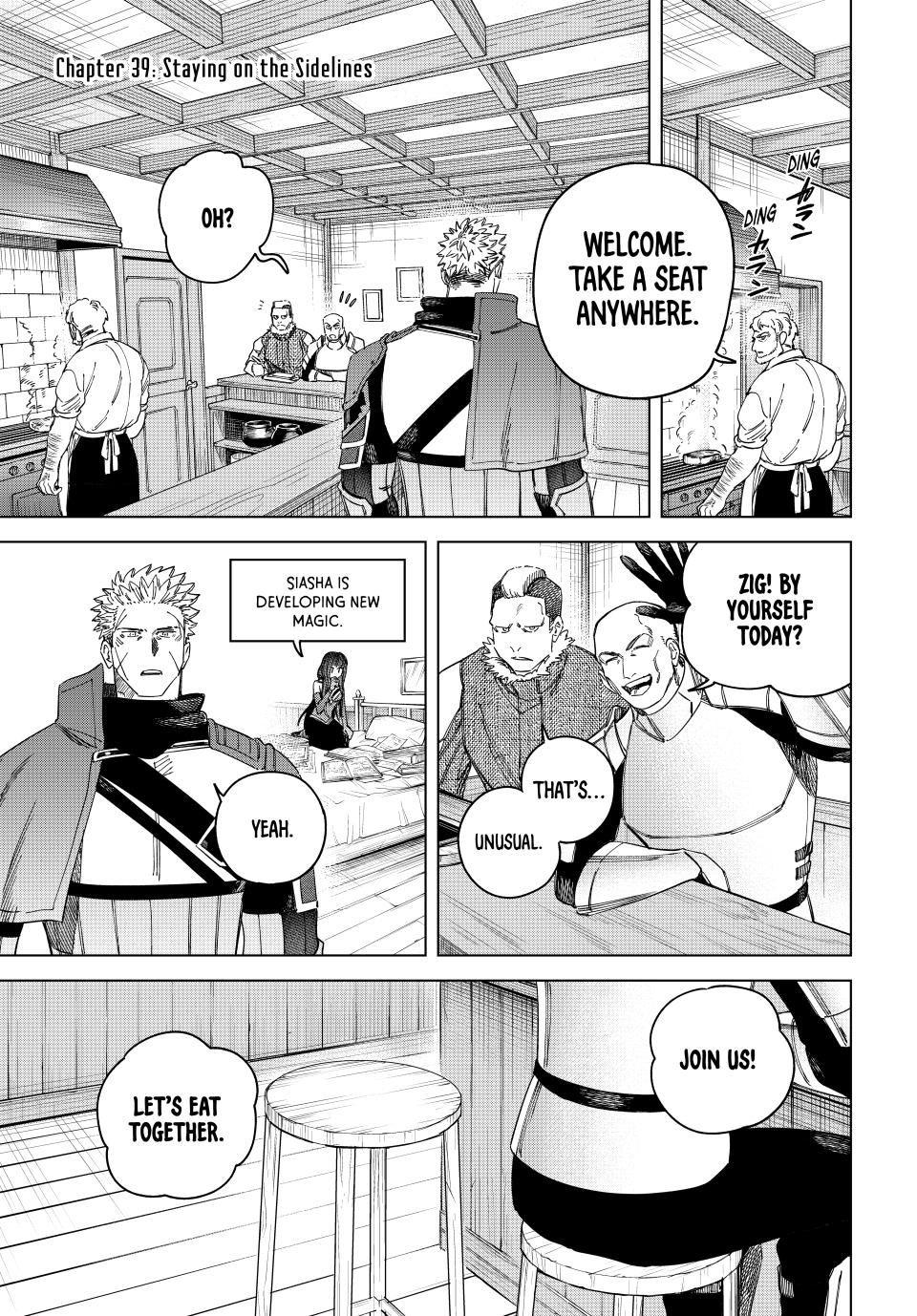 The Witch and the Mercenary Chapter 39 — page 1