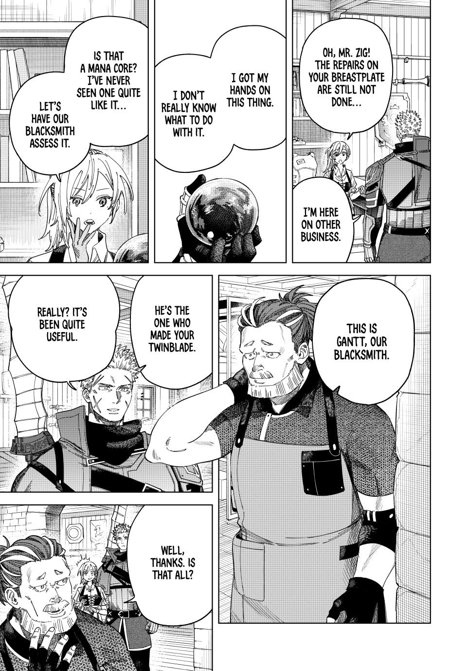 The Witch and the Mercenary Chapter 41 — page 7